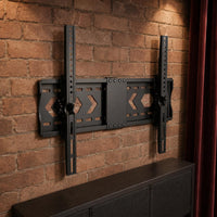 Black Finish Articulating Tv Mount Metal Slim-Line Tv Wall Mount Adjustable Home Hardware Foldable