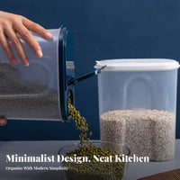 Moisture-Proof Rice Storage Container Airtight Seal Sealed Grain Canister Safe
