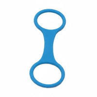 Double Loop Snorkel Holder Flexible Silicone Snorkel Loop Diving Facepiece Strap Retainer for Snorkeling