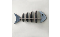fishes skeleton Wall Shelf Nautical Wooden fishes skeleton Wall Decor Decorative fishes Shaped Shelf for Bedroom