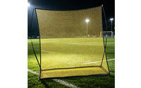 Soccer Rebounder Net Easy Setup Soccer Pitchback Net Steel Frame Sports Gear for Beginners