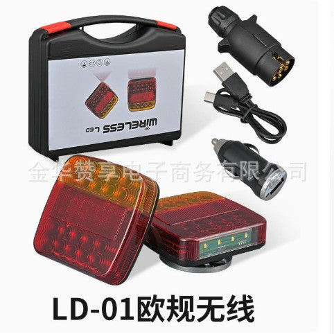 LED Trailer Truck Tail Light, Side Marker Light, Warning Light, European/American Standard, Universal Fit