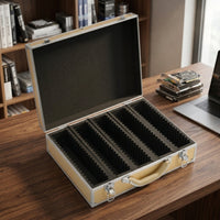 Numismatic Item Storage Case Portable Numismatic Item Organizer Box Lockable for Travel