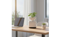Removes Odors Small Negative Ion Air Cleaner Compact Design Mini Air Purifier Portable for Smokers, Office Workers, Bedroom