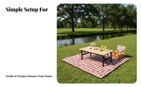 Foldable Design Collapsible Low Table Space-Saving Collapsible Coffee Table Installationunoccupied Portable Desk No Assembly Required for Apartment Dwellers, RV Owners, Families, Living Room, Small Areas, Outdoor Activities, Dining