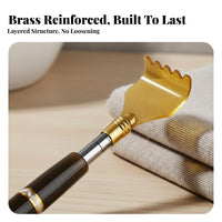 Back Scratcher Ergonomic Grip Back Scratcher Great Gift Idea Portable Itch Relief Tool for Adults, Travel, Office, Bedroom