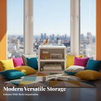 stackable Cubby storage-areasaving adjustable shelving unit Stackable for Living Room