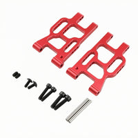 Rear Lower Linkage Arm Silver-Toned Finish CNC-Machined Linkage Arm Lattice Structure