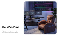 weightless Gaming cockpit Multi-Functional Computer Cockpit Highly Adjustable Reclining Workstation for players, Game Room, Bedroom, leisure Cinsert