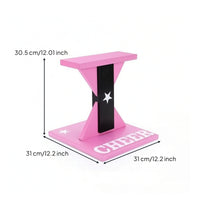Wooden Cheerleading Balance Board Compact Cheer Balance Board Long-Lasting Acrobatic Stand Safe for Flyers, Dance Studio