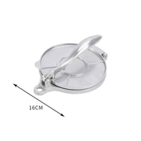 Metal Tortilla Press Sturdy Dumpling Skin Press Easy to Use for Home Cooking