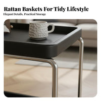 Solid Wood Rolling Storage Cart Multipurpose Wooden Side Table with Wheels Sturdy Construction Century-Inspired-Century-Century Modern Bar Cart Large Capacity for Living Room, Bedroom, Kitchen