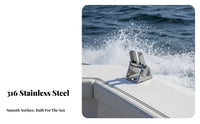 Stainless Steel Chain Lock Rapid-Disconnect Pin Anchor Chain Lock Boating Equipment Reduces Windlass Stress for Freshwater