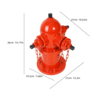 Fire Hydrant Model Handcrafted Statue Industrial Ornament for Photography