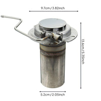 Stainless Steel 5kw Heater Combustion Chamber Heat Resistant D4 Heater Burner Tube for Garage