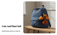 Soft Keychain Adorable Pendant Soft Stuffed Bag Accessory Charm for Students, Teens, Schoolbag, Backpack, Purse