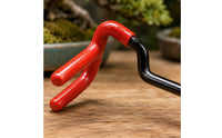 Chrome Vanadium Steel Bonsai Branch Bending Tool 33 Cm Bonsai Branch Shaping Tool Black Metal Body Garden Equipment Red Coated Ends