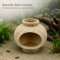 Aquarium Ceramic Breeding Cave and Shelter for Fish and Shrimp