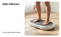 Whole Body Vibration Machine Muscle Strengthening Pulsation Panel Exercise Machine Adjustable Speed Full Muscle Activation Board Workout Board for Men