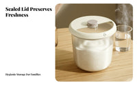 Moisture-Proof Rice Storage Container Rotating Lid Airtight Food Storage Container Large Capacity for Kitchen