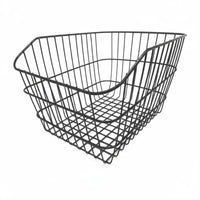 Large Capacity Rear Bike Basket Heavy Duty Two-Wheeler Cargo Basket for Students, Commuters