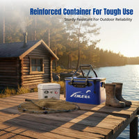 Portable Fishing Bucket, Integrated Fish Box with Pump, Thickened, Waterproof, Handheld, Outdoor Angling