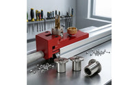 2 Pieces Drilling Guide Sleeve Aluminum Alloy Drill Guide Bushing Jig Bushing with Flange Knurled Hardware Machined