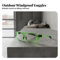 Windproof Shielded Goggles Dustproof Blue Light Block Ing Light Block Ing Glasses Impact-Resistant Full Enclosure Glasses for Workplace, Work