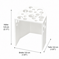 Aquatic Habitat Cave, Shrimp Hideout, Rustic Resin Cave for Fish, Shrimp & Amphibians, Breeding Chamber, 4-9mm Entrances, Non-Toxic