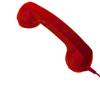 Volume Control Type-C Phone Handset Built-in Speaker Retro Phone Handset Curved Shape Mobile Accessory