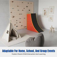 Perceptual Integration Climbing Wall, Fitness Training, Wooden Toy, Home, Kids Game