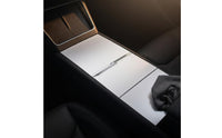 Anti-Scratch Silicone Console Mat Easy Installation Center Console Cover Smudge-Resistant-Resistant Long-Lasting for Electric Vehicle Model Three Owners