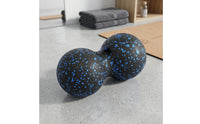Deep Tissue Peanut Massage Ball Firm Double Massage Ball Long-Lasting Fascia Roller Lightweight for Home, Gym, Travel