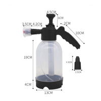 Transparent Foaming Pump Sprayer Graduated Pump Foamer Pressurized Spray Foamer Ergonomic for Car Detailers