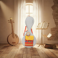 Dual Shoulder Straps Zhongruan Gig Bag Lightweight Zhongruan Backpack Case Thick Thick Padding Ruan Instrument Carry Bag for Teachers, School, Travel