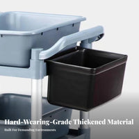 Hanging trolley container SturdyDuty Collection container Space-Saving adaptable for Cleaners, Janitors, Hotel