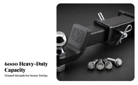 Hitches Arm Assembly Industrial Finish Tow Ball Mount Coupler Tube Hitches