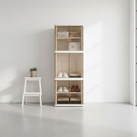 Foldable Clothes Wardrobe Installation-No-Assembly Bedroom Furniture Large