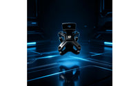 Car Light Mounting Bracket Glossy Black Bracket with Claw Clamp Low-Profile for Round Tubes