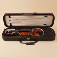 Violin Case Full Size Violin Case with Humidity Meter Hard Shelling Hygrometer for Violinists