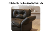Cumulus Couch Italian aesthetic L-Shaped Couch with Ottoman Minimalist Aesthetic Sofa for Apartment Dwellers, Homeowners, Home, Lounge Area