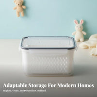 Sterilizable toadstool-styleShaped pacifier Box particle-proofresistant Pacifier Case Draining Design infant Accessory Easy to Clean for Infants, Newborns, on the move, regular Outings, infant carriage Rides, Car Trips