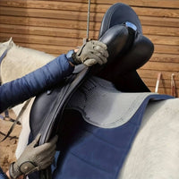 Pressure Relief Silicone Saddle Pad Cushioning Anti-Slip Saddle Pad Long-Lasting Equestrian Gear Easy Clean for Equestrians