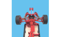 RC Car Chassis Kit Metal RC Car Frame with Shock Absorbers 1:14 Scale