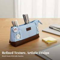 Large Capacity Pencil Case High Value Appearance Multi-Layer Stationery Bag Aesthetic Design Student Pen Holder for Teenagers, School, Art Class, Home