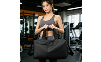 Damp and Dry Separation Duffel Gym Duffel Bag Tear Resistant Large Capacity Shoulder Bag for Airplane