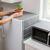 Refrigerator Top Cover Dust-proof Waterproof Oil-proof Universal Cloth Nordic Style Kitchen Countertop Protector
