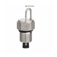 Wear Resistant Stainless Steel Strike Pin Nozzle Anti-Clog 1/8 Inch Thread Mist Nozzle Leak-Proof for Cooling, Landscaping, Dust Suppression
