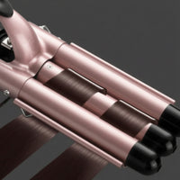 Two Voltage Curling Iron with Interchangeable Barrels Adjustable Temperature Interchangeable Curling Wand Set Professional Multifunctional Hair Styler Heat-Resistant for Women, Home, Travel, Salon