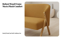 3 Pieces Nordic Design Two Armchairs and a Side Table space-saving Conversation Set Minimalist Aesthetic Indoor Furniture Leisure Seating for Apartment Dwellers, Hotel Managers, Living Room, Small Spaces, Balcony, Reception Area